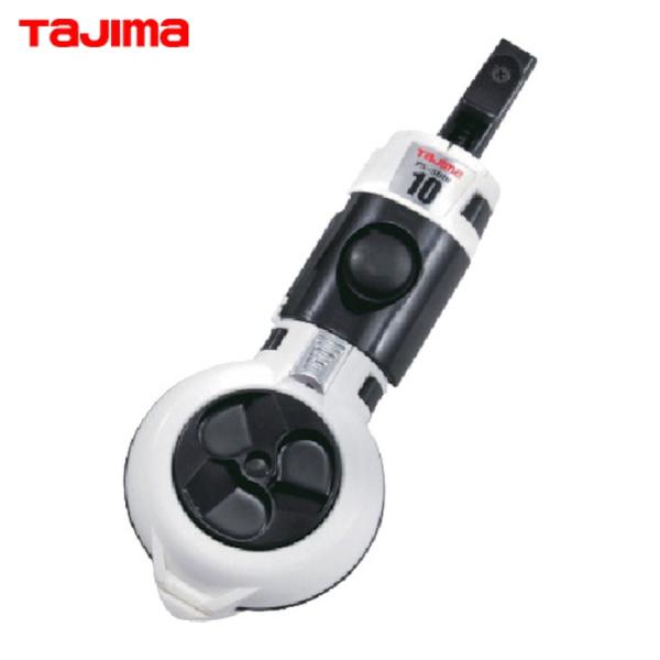 タジマ tajima 墨つぼ 建築用 大工道具 プロ仕様 パーフェクト墨つぼ 巻取10 鶴首 白 (...