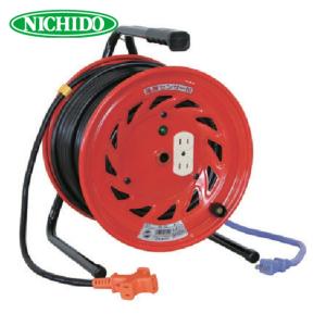 在庫あり即納】 FW-E53 コードリール 100V 防雨防塵型 アース付 温度