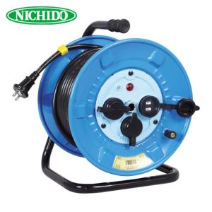 日動 電工ドラム 15A × 20m VCT1.25×2芯×20m DY-20 屋内用 100V