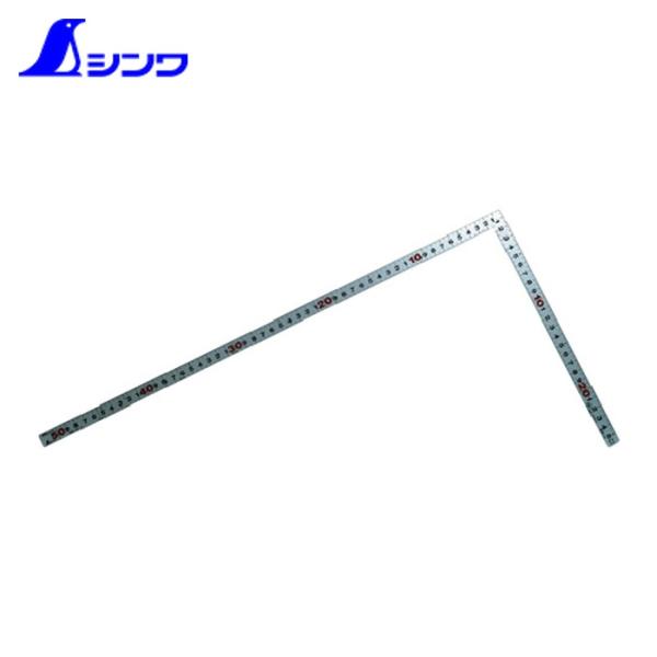 シンワ測定 さしがね 差し金 曲尺 平ピタ50cm大工用 (1個) 品番：10016