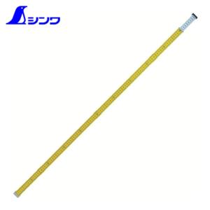 シンワ測定 73275 アルミスタッフ II 3m5段 表面10mmピッチ 裏面