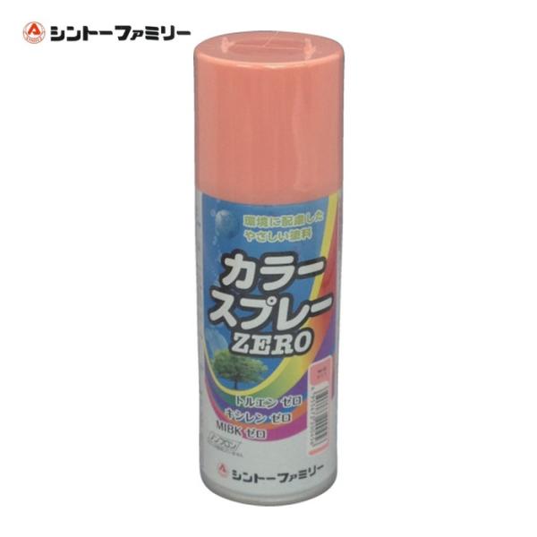 シントー カラースプレーZERO ピンク (1本) 9972045