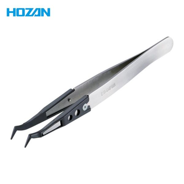 ホーザン HOZAN P-642-S ESDチップピンセット (1本)