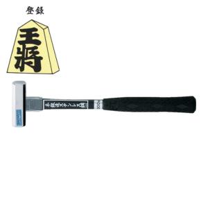王将 オールブラック ショート八角玄能 300g グラスファイバー柄 ALL