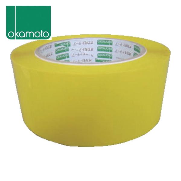 オカモト OPPテープ 48×100 黄 (1巻) 333C-Y