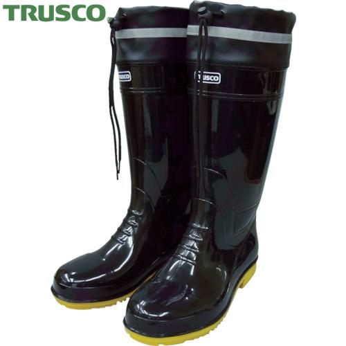 TRUSCO(トラスコ) 耐油安全ブーツ フード付 LL 黒 (1足) TSBF-LL-BK
