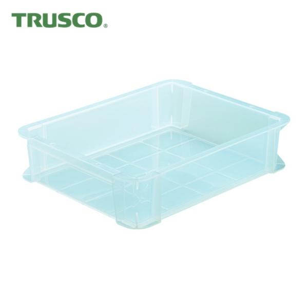 トラスコ TRUSCO スケルトンカラーコンテナ 6L 透明 (1個) TSK-6TM