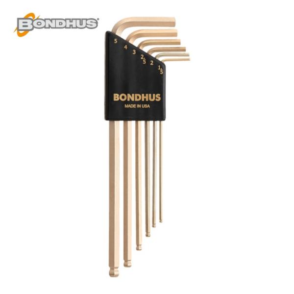ボンダス BONDHUS BLX6MG ボールポイント L-レンチ ロング ゴールド セット6本組(...