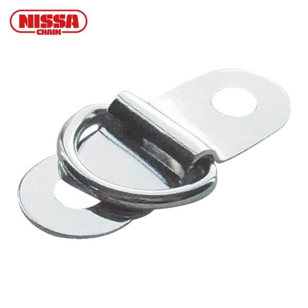 ニッサチェイン P-10142 ニッケルカン座&amp;Dリング 12mm (3個入) (1Pk)