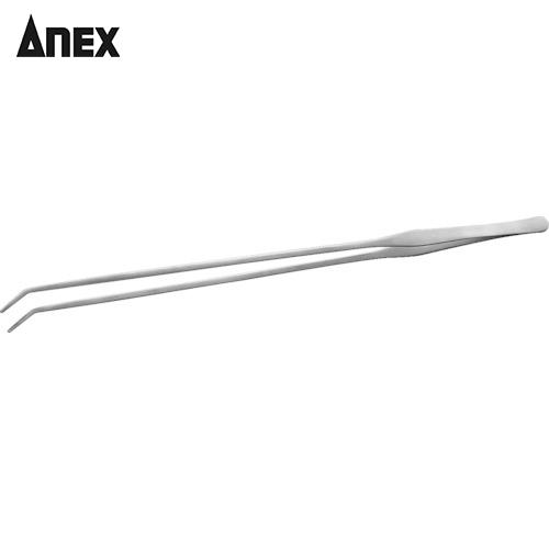 アネックス(Anex) ステンレスピンセット ロング500mm 先曲 (1本) 品番：209L