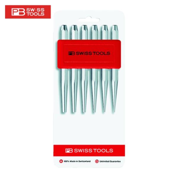 PBスイスツールズ 735BCN 735BCN テーパーピンポンチセット ホルダー付(ブリスターパッ...