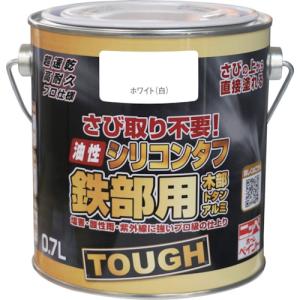 ニッぺ 油性シリコンタフ 0.7L ホワイト (1缶) 品番：HYS101-0.7｜kougulandplus