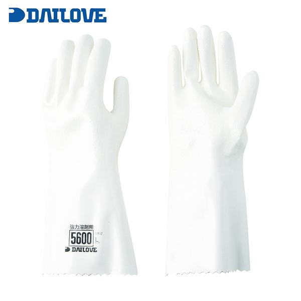 DAILOVE 耐溶剤用手袋 ダイローブ5600(LL) (1双) 品番：D5600-LW