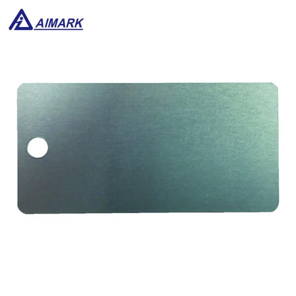 IM AL-204H1 刻印用アルミプレート 20×40×0.8 1-φ3 4-R2 10枚入 (1...