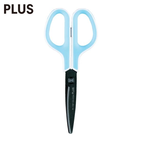 プラス PLUS 34516)フィットカットカーブ SC-175SF 白×青 (1丁) SC-175...