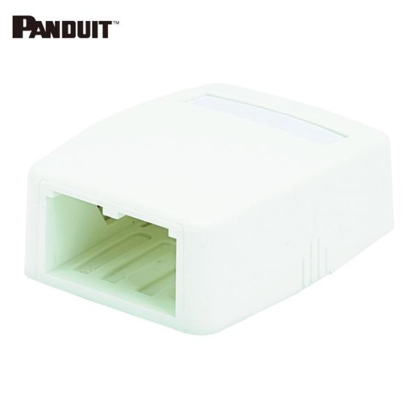 パンドウイット PANDUIT JOQ20000 ローゼットボックス シャッターなし 2個口 白 J...