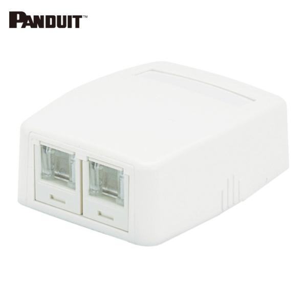 パンドウイット PANDUIT JOQ2H500 CAT5Eスプリングシャッター付きローゼットキット...