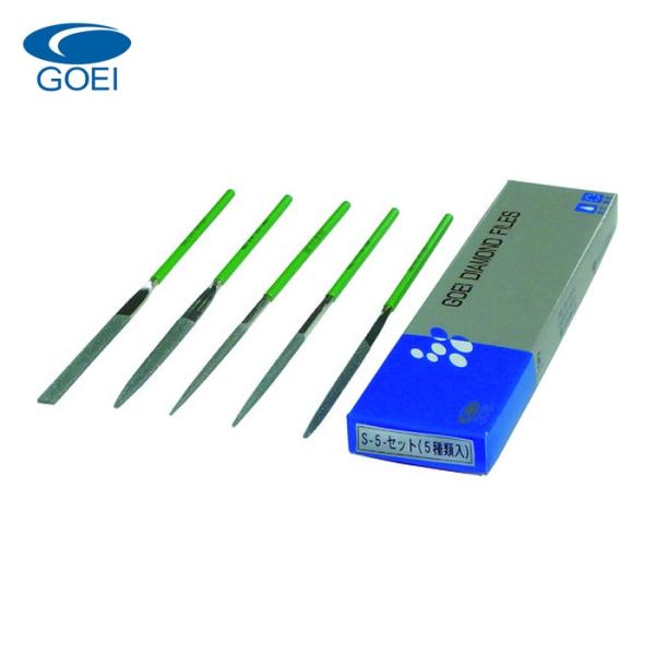 呉英製作所 S-5-SET DIAヤスリ S-5 5種類セット 152 (1S)