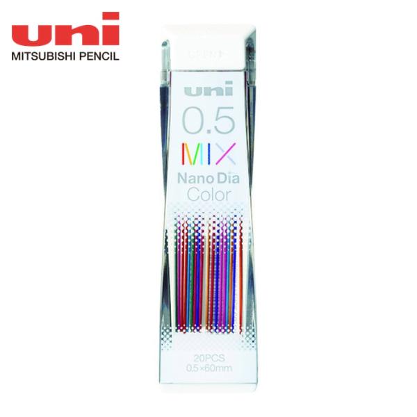 三菱鉛筆 uni カラーシャープ替芯 ミックス (1Cs) U05202NDCMIX