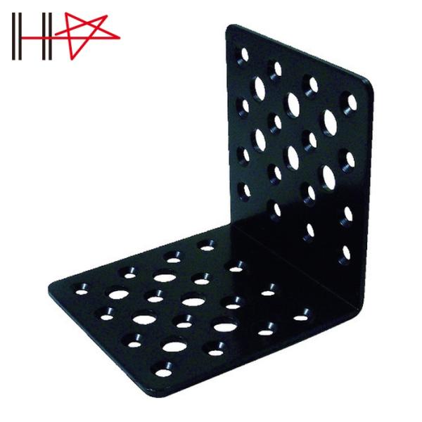 ダイドーハント マルチ金物 L型 ブラック 2.3×80×85×85 (1個) 69107