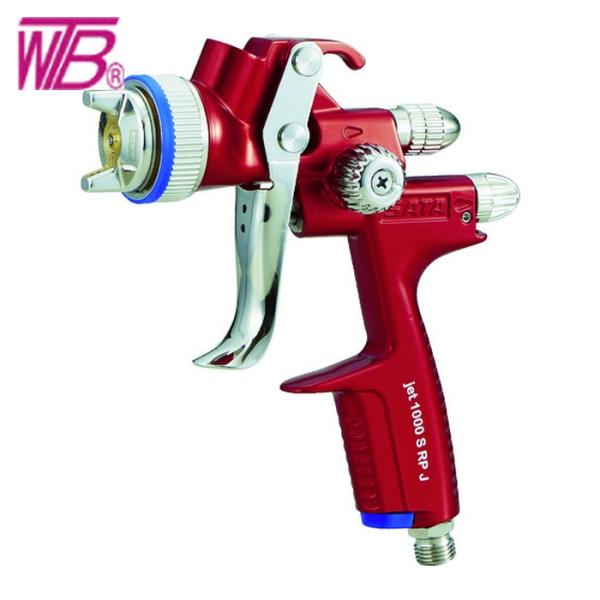 WTBワタベ SATA JET 1000 S RP J 11 RED SATA スプレーガン (1台...