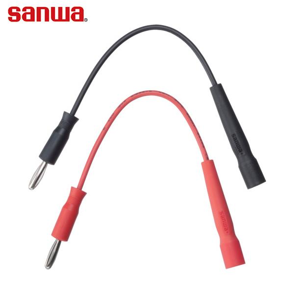 三和電気計器 SANWA マルチメーター テストリード細ピンアダプタ (1組) 品番：TL-A4