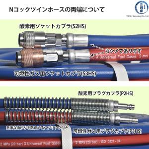 日酸TANAKA Nコック ツインホース2 N...の詳細画像3