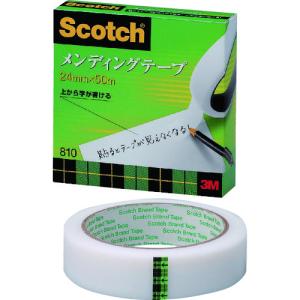 ３Ｍ　メンディングテープ　２４ｍｍＸ５０ｍ　巻芯径７６ｍｍ 810-3-24｜kougurakuichi