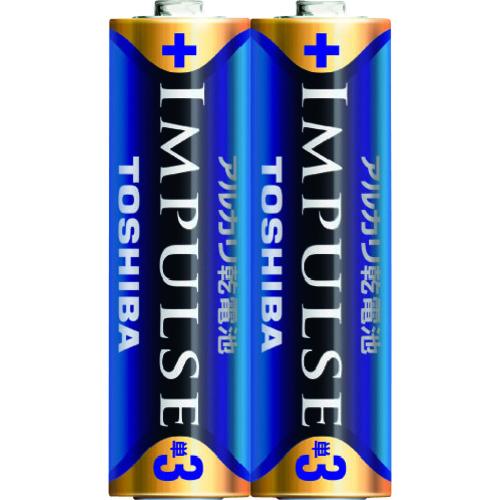 東芝　ＩＭＰＵＬＳＥ　アルカリ乾電池単３形ＬＲ６Ｈ（２本入）シュリンクパック LR6H 2KP