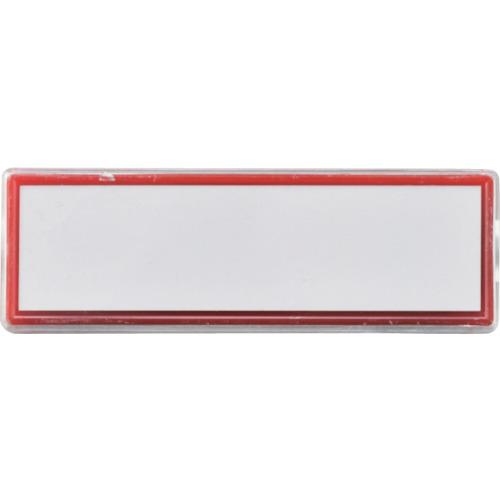 緑十字　マグネット付きカードケース　赤　ＭＧＫ−８０Ｒ　２５×８０×８ｍｍ　台紙付　エンビ 3140...