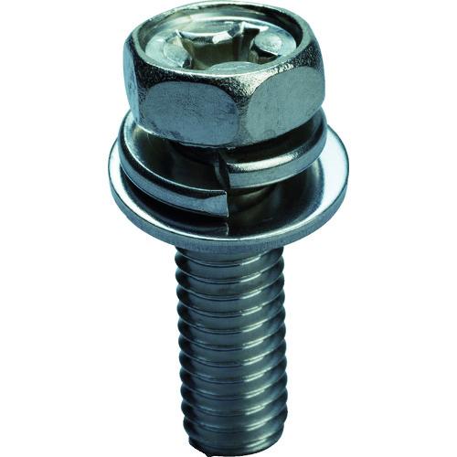 TRUSCO(トラスコ)　十字穴付アプセット組込　Ｐ＝３　ステンレス　Ｍ５×１４　２９本入　／（＋）...