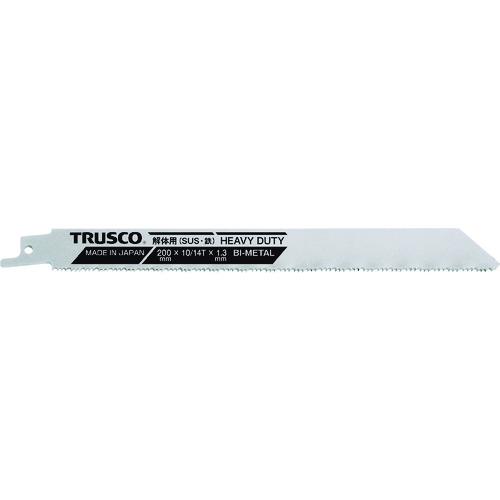 TRUSCO(トラスコ)　バイメタルセーバーソーブレード（厚刃タイプ）　３００幅Ｘ１．３ｍｍ厚　１０...