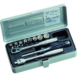 コントラスト　tone セット TONE（トネ） ソケットレンチセット 19pcs 1800M : 工具の楽市