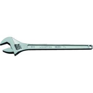 BAHCO モンキーレンチメッキ 全長380mm 8074C : 工具の楽市