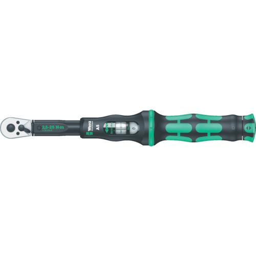 Ｗｅｒａ　Ａ５　クリックトルクレンチ　２．５〜２５Ｎｍ　１／４ 343960