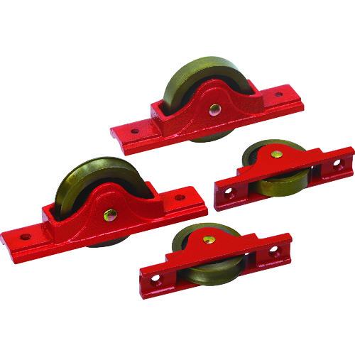 ヨコヅナ　鋳物枠ローラー戸車　４５ｍｍ　丸 RJC-0451