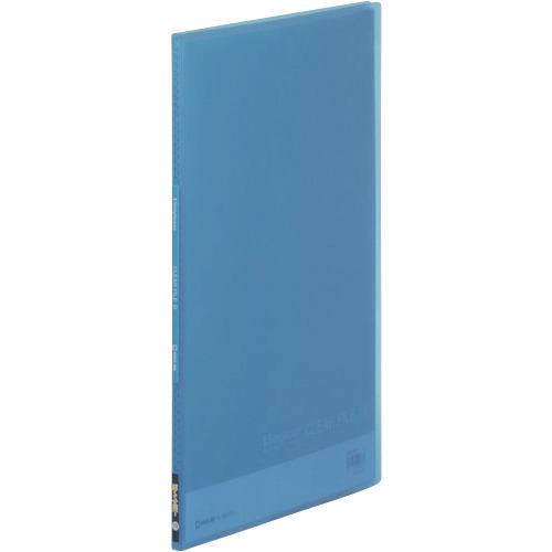 ＫＩＮＧ　ＪＩＭ　シンプリ−ズクリア−ファイル（透明）　Ａ４タテ型　青　１０ポケット 186TSPH...