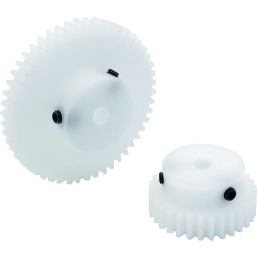 ＫＧ　白ＰＯＭ平歯車　Ｓ１Ｄ　２４Ｂ＊０８０５　形状Ｂ１　モジュール１　歯数２４　歯幅８ｍｍ　穴径Φ...