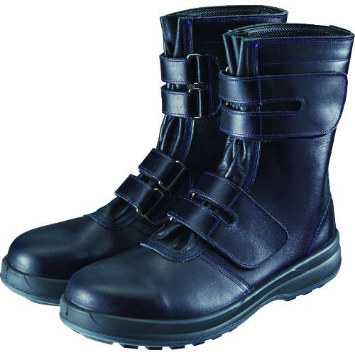 シモン　安全靴　マジック式　８５３８黒　２５．０ｃｍ 8538N-25.0