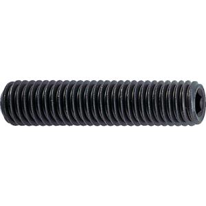 TRUSCO(トラスコ)　六角穴付止めねじ　くぼみ先　黒染め　Ｍ８×２０　４３本入 B31-0820