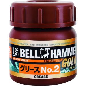 ベルハンマー　超極圧潤滑剤　ＬＳベルハンマーゴールド　グリースＮｏ．２　５０ｍｌ