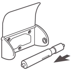 SANEI ペーパーホルダー棒 トイレットペー...の詳細画像1