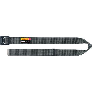 タジマ 胴ベルト アルミワンフィンガー黒バックルドット柄 ドット白 Lサイズ BAL145-DWH