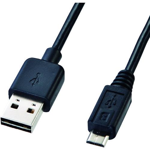 ＳＡＮＷＡ　両面挿せるマイクロＵＳＢケーブル（ＭｉｃｒｏＢ） KU-RMCB2