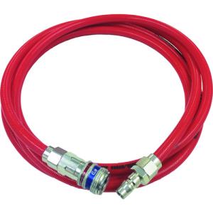 セインジャパン ストレートホースキット 赤 eSafeカップリング付 8x12 20M 19-958-9015