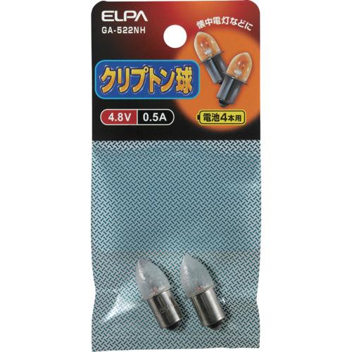 ＥＬＰＡ　クリプトン球４．８Ｖ　０．５Ａ GA-522NH