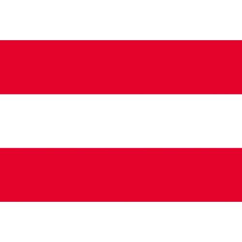 東京製旗　国旗Ｎｏ．１（７０×１０５ｃｍ）　オ−ストリア 416182