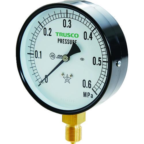 TRUSCO(トラスコ)　ＪＩＳ汎用圧力計Ａ型１００φ　圧力レンジ０．０〜０．６０ＭＰａ TPG10...