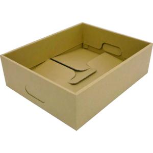 TRUSCO(トラスコ)　段ボール製　Ａ４収納ボックス本体　Ｓ　高さ１０４タイプ DBB-S