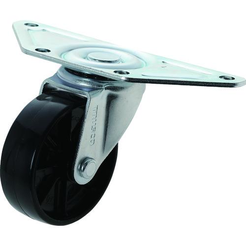 TRUSCO(トラスコ)　コ−ナ−キャスタ−ナイロン　自在　７５Φ TNCC-75